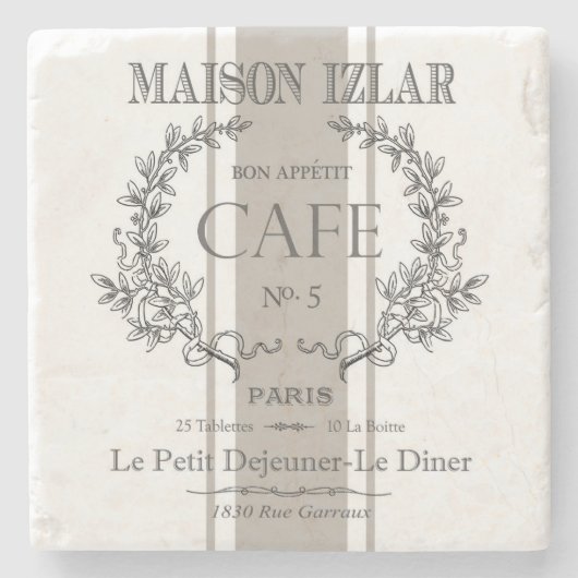 大理石コースター ストーンコースター (正面)