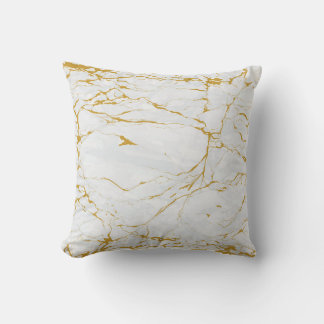 大理石ゴールデンテクスチャシームレスパターン クッション