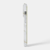 大理石ゴールド模様 iPhone 16 Pro iPhoneケース (左側面)