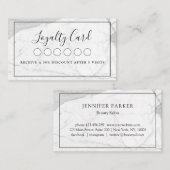大理石サロンスパロイヤリティ5 名刺 (正面/裏面)