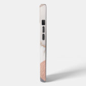 大理石ジオメトリプリント Case-Mate iPhoneケース (裏面 / 左)
