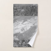 大理石ストライプ#marble #texture #decor #art バスタオルセット (ハンドタオル)