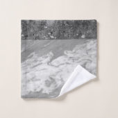 大理石ストライプ#marble #texture #decor #art バスタオルセット (ウォッシュタオル)