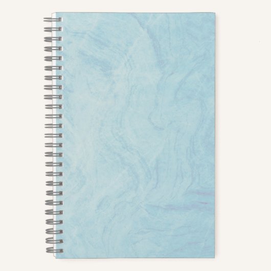 大理石スパイラルノート ノートブック (正面)