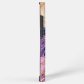 大理石スワールフォンケース SAMSUNG GALAXYケース (右側面)