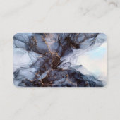 大理石ソーシャルメディアマネージャコンテンツクリエーター 名刺 (裏面)