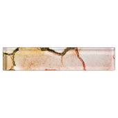 大理石タイトル デスクネームプレート (正面)