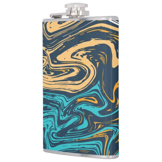 大理石タイルの色 フラスク (左)