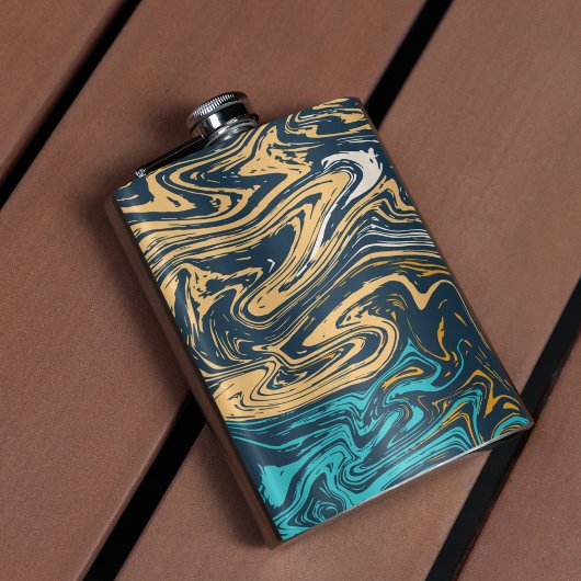 大理石タイルの色 フラスク