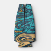 大理石タイルの色 ボトルクーラー (裏面)