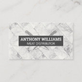 大理石タイル | Chef Knives 名刺 (正面)