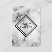 大理石ダイヤ縁どン 名刺 (正面)