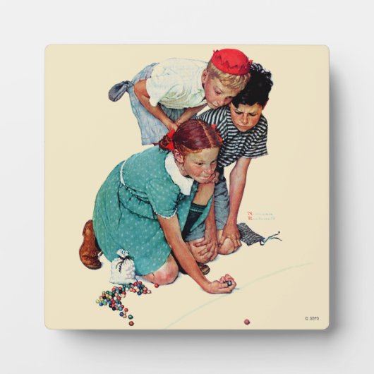 大理石チャンピオン フォトプラーク (正面)