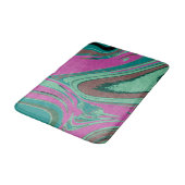 大理石テクスチカラフルャ バスマット (アングル)