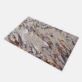 大理石テクスチャ自然 ドアマット (アングル)