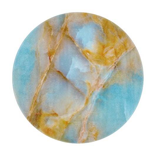 大理石テクスチャ、カラフルオニキスインテリア。 カッティングボード (正面)