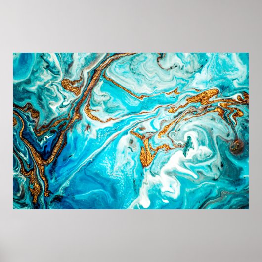 大理石テクスチャ。東の技術。コンテンポラリー矢 ポスター (正面)