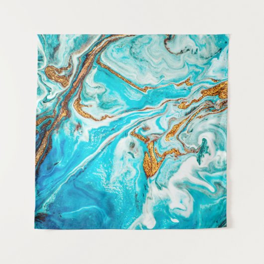 大理石テクスチャ。東洋の技術。コンテンポラリーar タペストリー (正面)