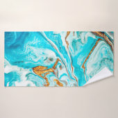 大理石テクスチャ。東洋の技術。コンテンポラリーar バスタオル (バスタオル)