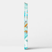 大理石テクスチャ。東洋の技術。コンテンポラリーar Case-Mate iPhoneケース (裏面 / 左)