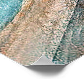 大理石テクスチャ：高解像度のプリントデザイン ポスター (角)