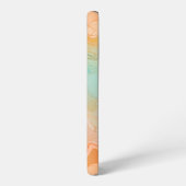 大理石テラコッタと玉 SAMSUNG GALAXYケース (左側面)