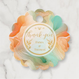 大理石テラコッタパターン フェイバータグ