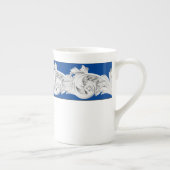 大理石テンドリズオンザボーン中国マグカップ ボーンチャイナマグカップ (右)