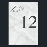大理石テーブル番号 テーブルナンバー<br><div class="desc">あなたの大理石結婚フローラテーブル番号カードであなたのパーティーテーブルをドレスアップ。</div>