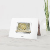 大理石デザインバルミツワーカスタマイズ- カード (裏面)