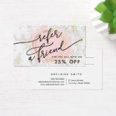 大理石デザイン紹介カード (デスク)