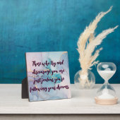 大理石デスクトップアート引用文 フォトプラーク (インサイチュ)