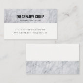 大理石トリムカラーブロック 割引カード (正面/裏面)