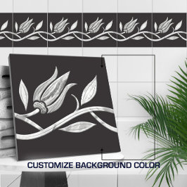 大理石トルコのチューリップ継ぎ目縁ど無し タイル