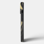 大理石トレンディーエレガント金ゴールドグリッターゲード Case-Mate iPhoneケース (裏面 / 左)