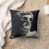 大理石バスト クッション (ブランケット)