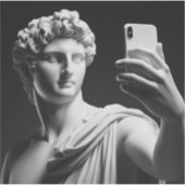 大理石バスト シール (正面)