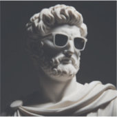 大理石バスト シール (正面)