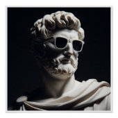 大理石バスト ポスター (正面)