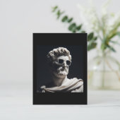 大理石バスト ポストカード (スタンド正面)