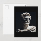 大理石バスト ポストカード (正面/裏面)