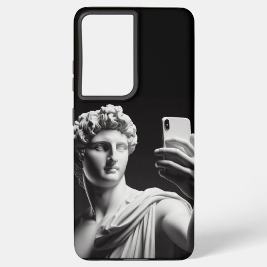 大理石バスト SAMSUNG GALAXYケース (裏面)