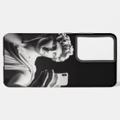 大理石バスト SAMSUNG GALAXYケース (左側面)