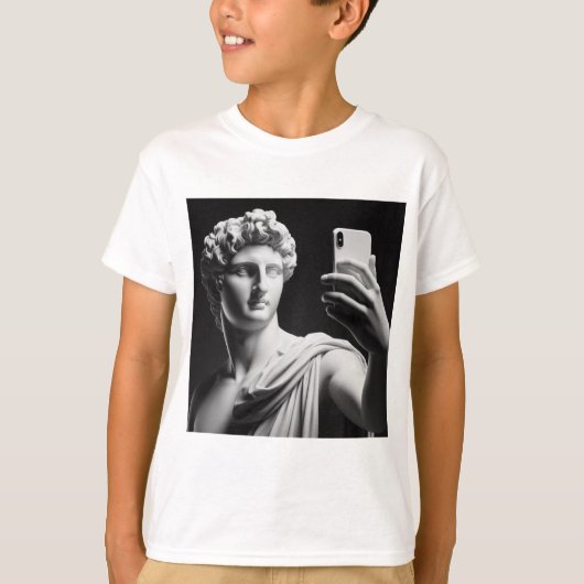 大理石バスト Tシャツ (正面)