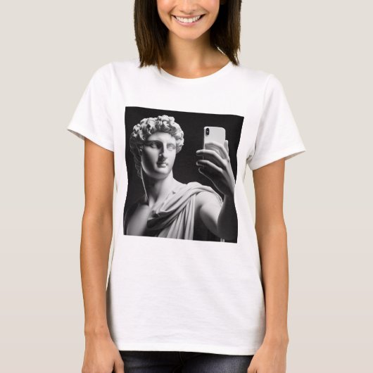 大理石バスト Tシャツ (正面)