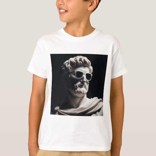 大理石バスト Tシャツ (正面)