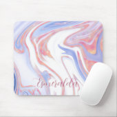大理石バブルカスタマイズ マウスパッド (マウス)