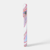 大理石バブルカスタマイズ iPhoneケース (左側面)