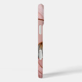 大理石バラ金ゴールドスパークルグラムフォト Case-Mate iPhoneケース (裏面 / 右)