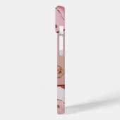 大理石バラ金ゴールドスパークルグラムフォト Case-Mate iPhoneケース (裏面 / 左)